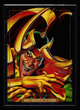 2024 SkyBox Marvel Masterpieces '92 Platinum Card #50 Loki
