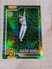 2026 Topps Series 1 - Jackson Merrill #229 Easter Green Leaf Foil, Padres