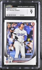 2025 Bowman #17 Shohei Ohtani CGC 9 Mint Dodgers Superstar MLB