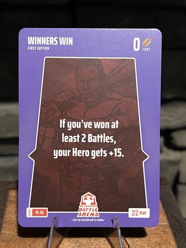 Bo Jackson Battle Arena - PL-50 - Winners Win