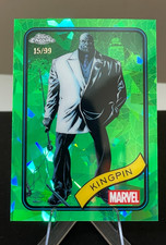Kingpin 2025 Topps Chrome Marvel Sapphire Green 47/99 #164