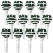 12 PCS Bouquet Holders, Floral Foam Handle with Cage for Fresh & Artificial F...