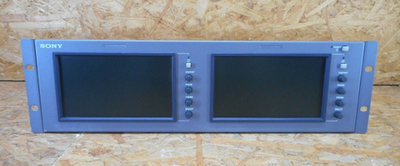 Sony LMD-7220W 7-inch Dual Rack-mount LCD Monitor Digital AC/DC12V