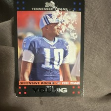 2007 Topps Vince Young #426 Award Winner Tennessee Titans Football Card