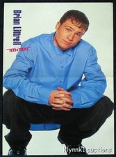 Brian Littrell Backstreet Boy POSTER Centerfold 973A Nick Carter on back