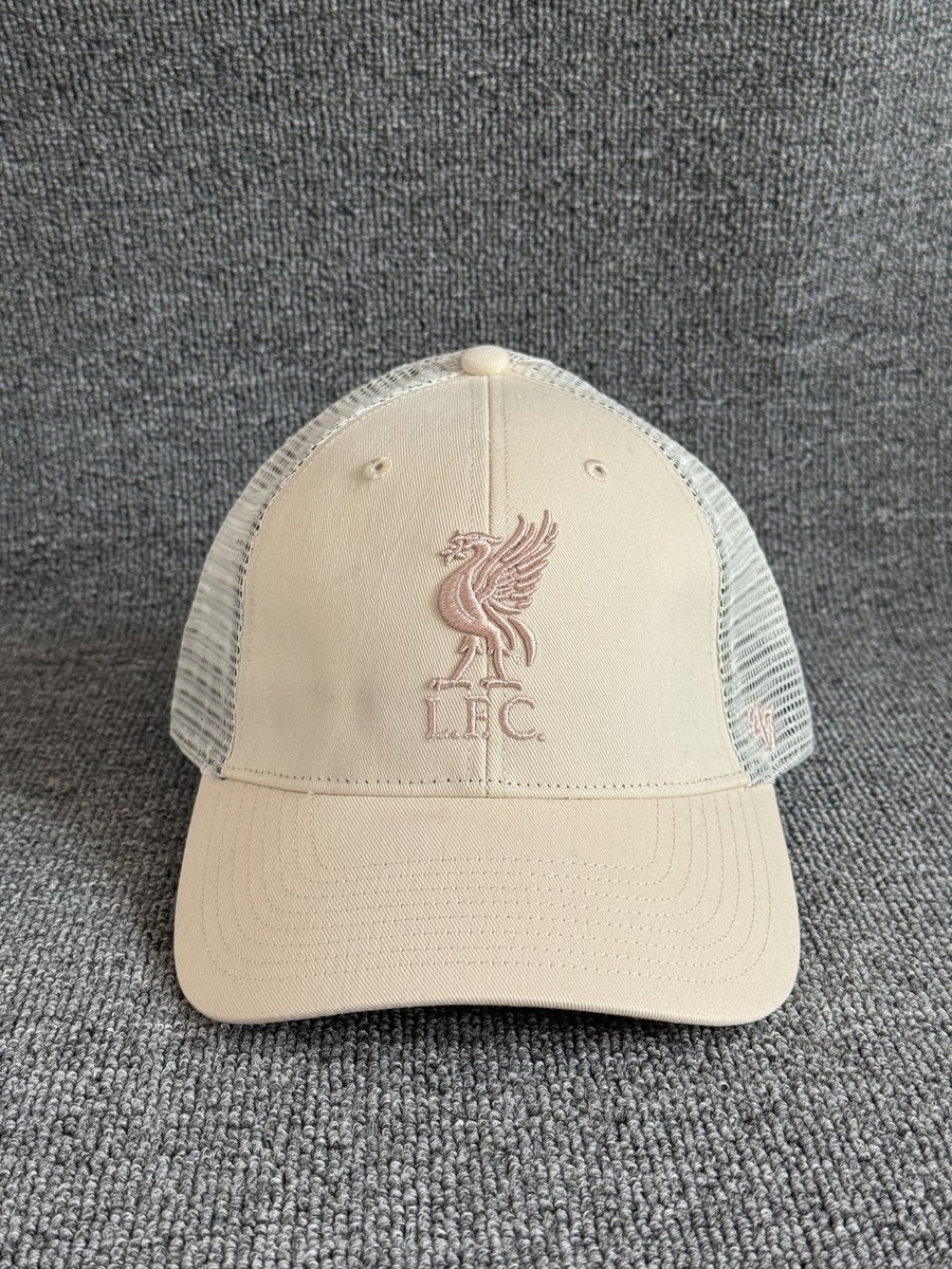 '47 Brand Liverpool FC Trucker Snapback Cream Mesh Back OSFA Hat