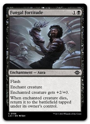 Fungal Fortitude #106 (NM) Lost Caverns of Ixalan LCI Magic MTG