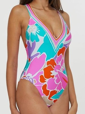 Trina Turk NWT 1 piece Floral Sz 6