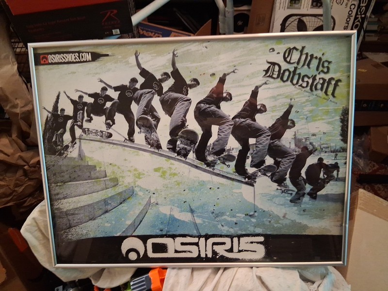 Osiris Shoes  Dobstaff Vintage Skateboard Poster
