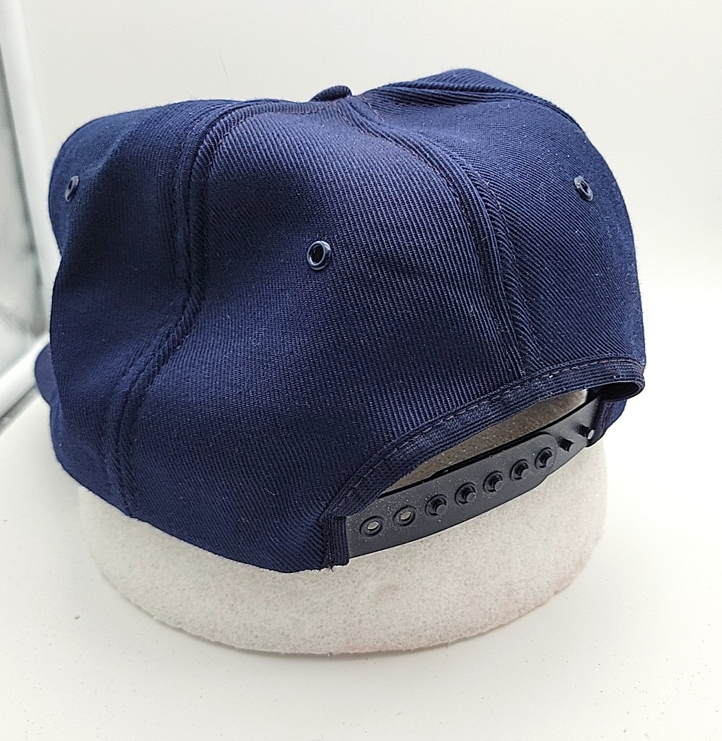 Goodyear Racing Snapback Hat Navy Patch Logo Vint… - image 6