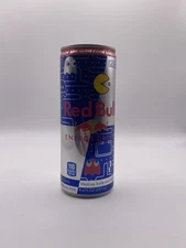 Rare Collectable Red Bull Pacman 8oz Special Edition Can With Code