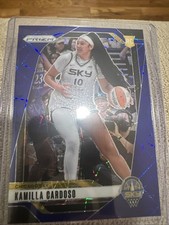 2024 Panini Prizm WNBA - Kamilla Cardoso #93 Blue Velocity Prizm (RC)