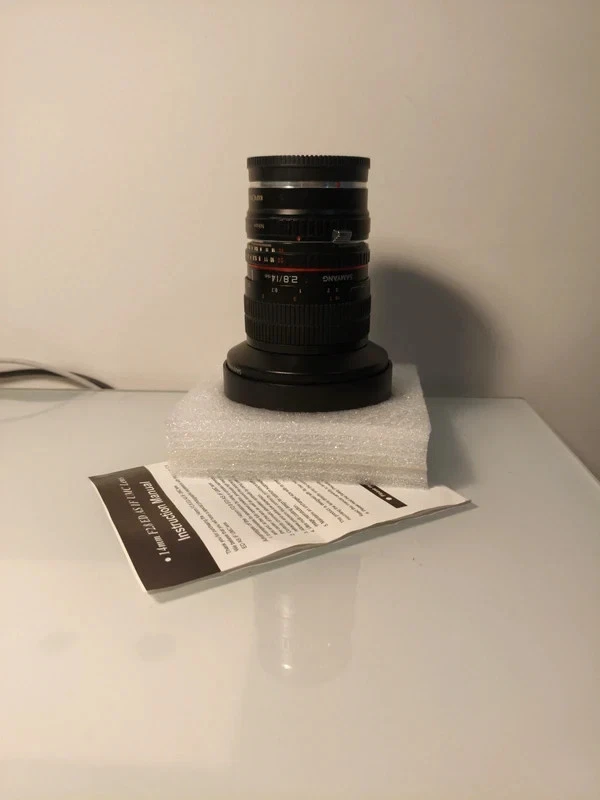 Samyang 14mm f/2.8 IF ED UMC Obiettivo - Nero - Immagine 4 di 4