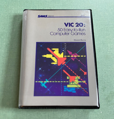 Complete! Commodore VIC-20: 50 Easy to Run Computer Games 1983 CIB - US Seller