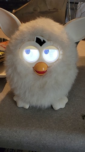 2012 Hasbro Furby - YETI, Marshmallow White, Tested and Working, See Video