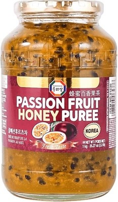 SurSurasang Wang Korean Honey Passion Fruit Puree Tea Multipurpos Base 1Kg K-pop