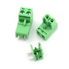 20pcs 5.08mm Pitch 2Pin Plug-in Screw PCB Terminal Block Connector~gw