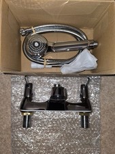 BRISTAN LEVER BATH SHOWER MIXER w CERAMIC DISC VALVES CHROME VAL2 BSM C CD