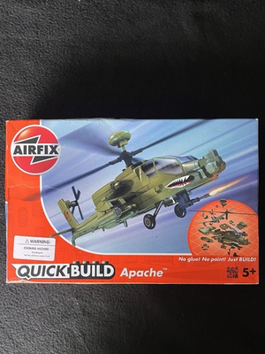 #ad #ad Vtg Airfix Quick Build Boeing AH 64 Apache Long Bow Helicopter Kit AU $30.00
