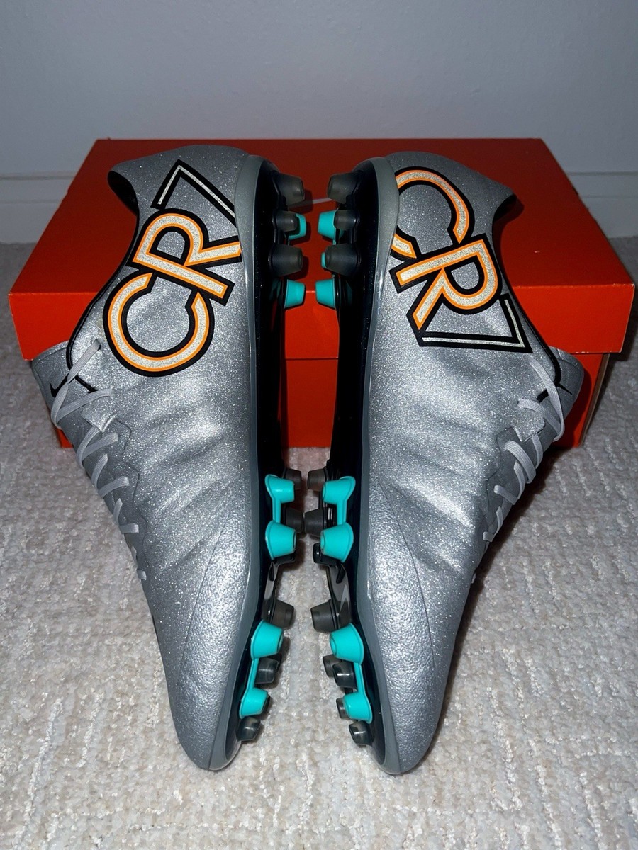 Nike Mercurial CR7 Vapor X 10 Elite “Silverware” AG Soccer Cleats