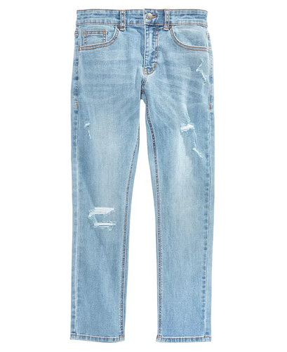 Ring of Fire AMERICANA LT. BLUE Big Boys Cayenne Denim Slim-Fit Jeans US 18