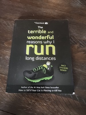 THE TERRIBLE AND WOMDERFUL REASONS WHY I RUN LONG DISTANCES Race Sticker (CP444)