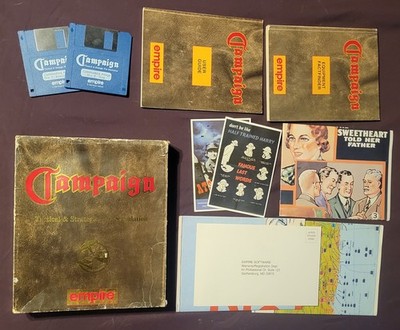Commodore Amiga Game Campaign (1992) Big Box 3.5'' Floppy Disk