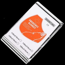 1PC Emergency Solar Mylar Thermal Blanket Survival Safety Insulating Rescue Heat