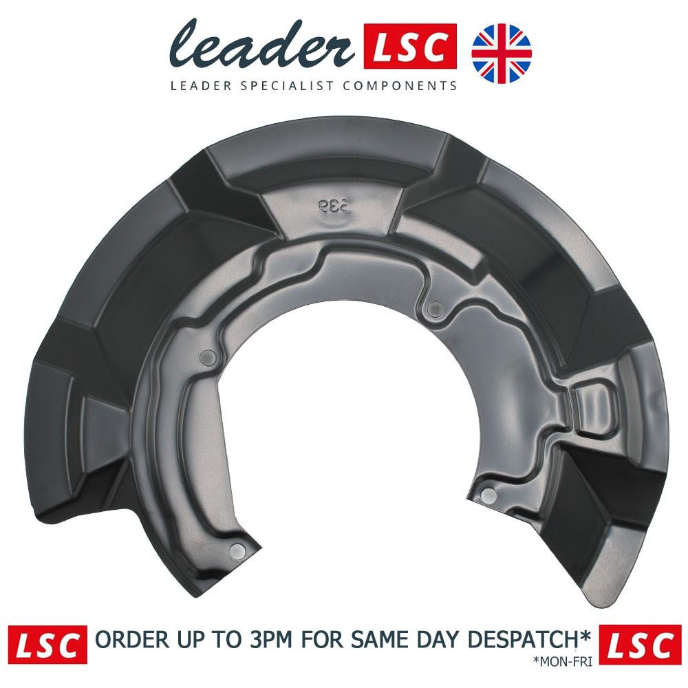 Front Left Brake Disc Splash Guard Mini Clubvan R55 2007 to 2014 NEW 34116772549