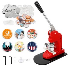 BEAMNOVA Button Maker 32mm 1000 Button Blanks Kit