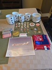 Vintage Western / Delta Airlines collectibles Bundle Memorabilia Lot Of 59