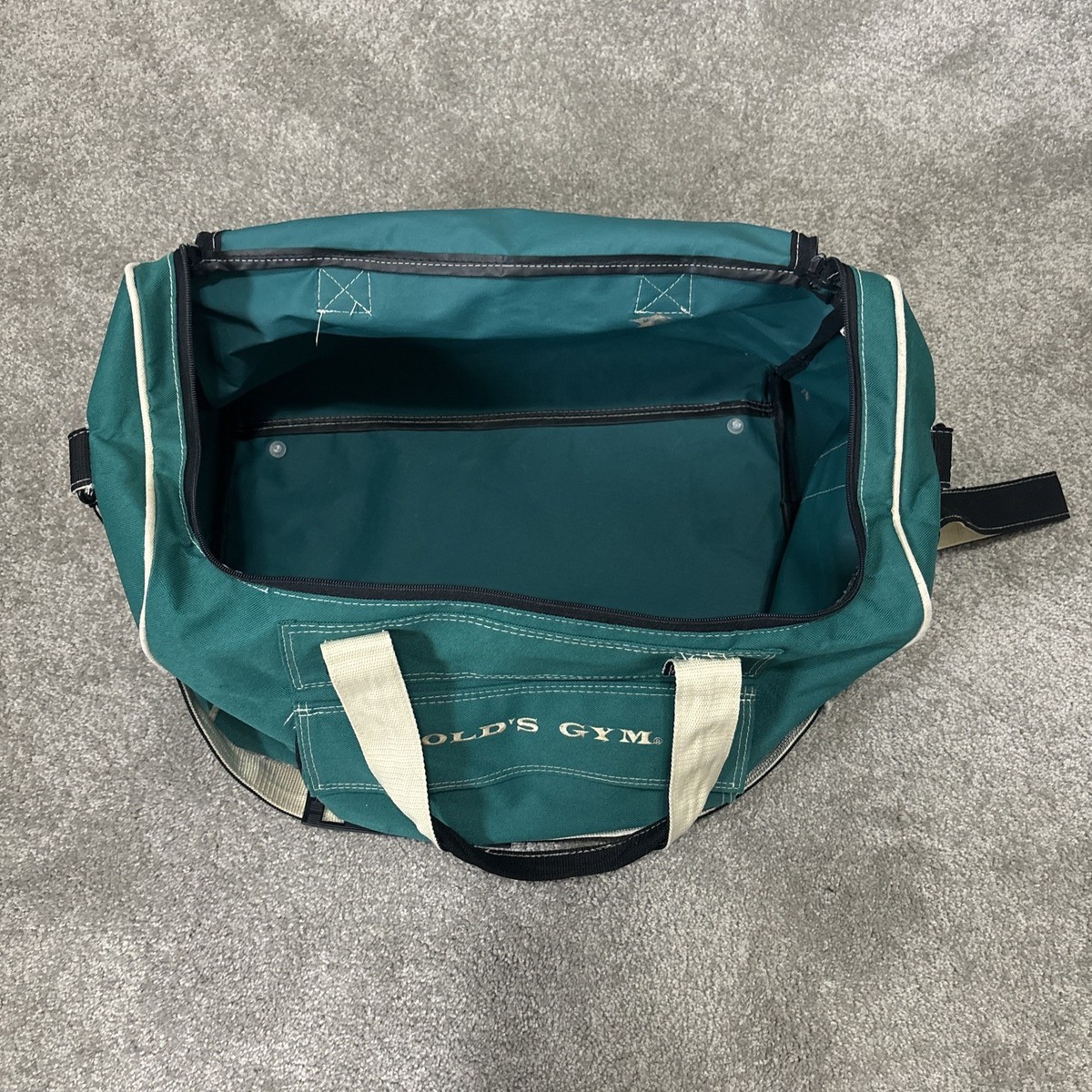 Vintage Golds Gym Duffle Bag 90s Golds Gym Gear | eBay