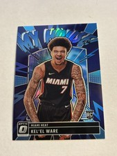 Kel’el Ware 2024-25 Donruss Optic My House #11 Purple Prizm (RC) Miami Heat