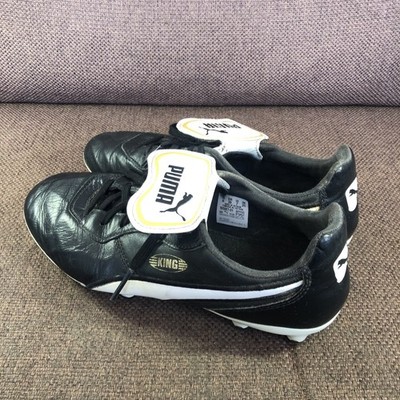 Puma King Top Fußballschuhe Herren Schwarz Turnschuhe Sportschuhe Uk 6