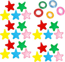 25 Pcs Red Balloon Weights, Balloons Weights and Ribbon Alloon String 5 Balloon