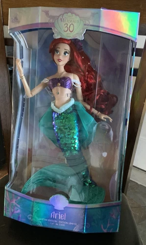 The Little Mermaid 30th Anniversary Ariel Doll, Limited Edition, 17 Inch Doll