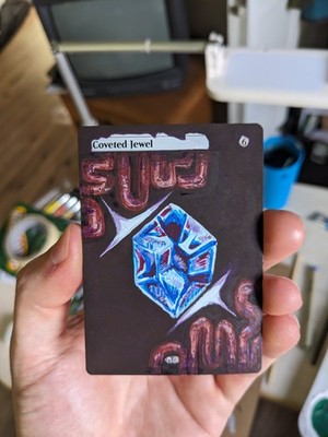 Coveted Jewel Hand Painted Alter