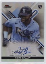 2022 Topps Finest Vidal Brujan #FA-VB Auto 6fs