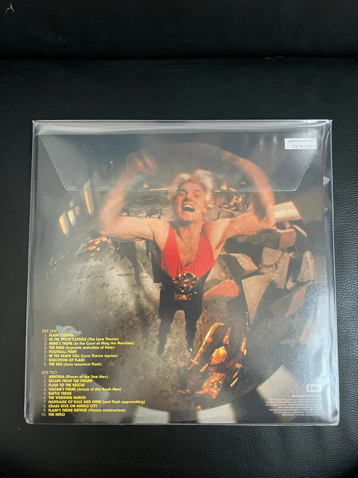 QUEEN/Flash Gordon-LP-Vinyl :M/Cover:M/1st.EU.Press 2021- LIM. PIC. DISC ! - Bild 4 von 4