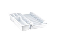 Geschirrabtropfer Binio PP wei&szlig; 35,5x30,7 cm