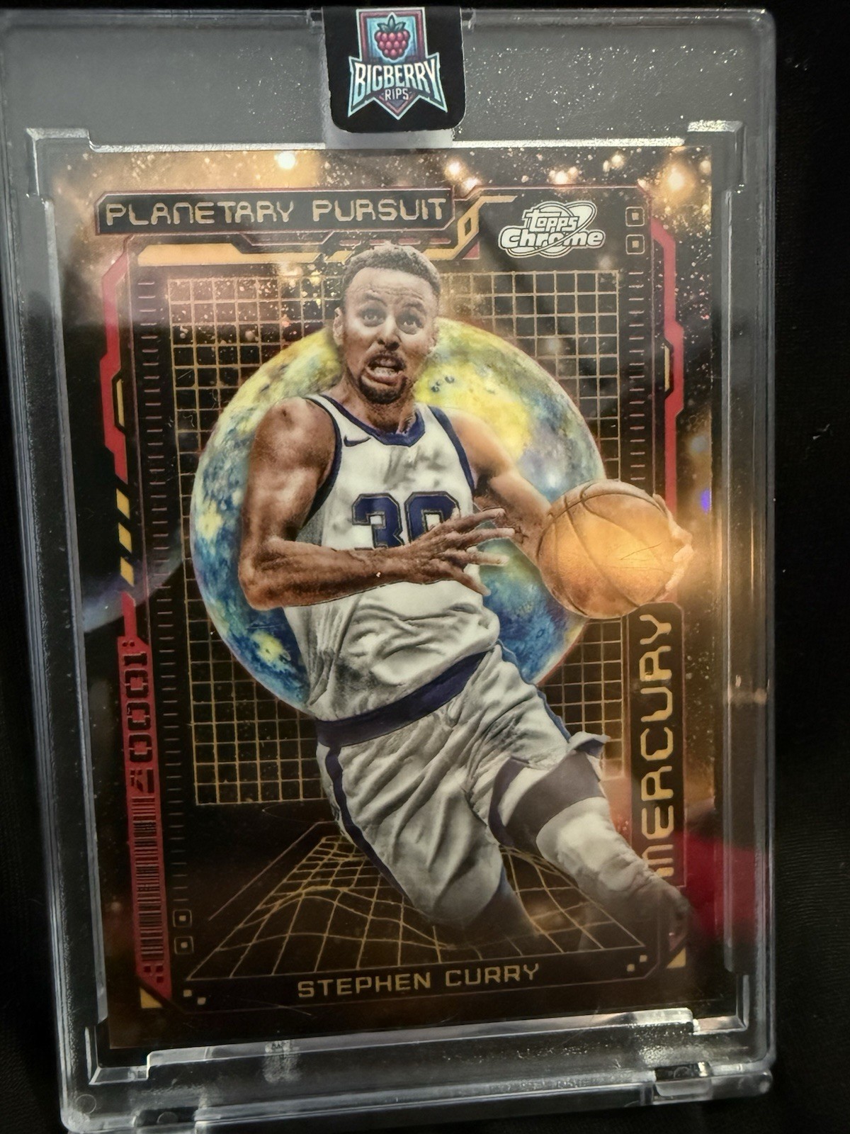 2023-24 Topps Cosmic Chrome - Planetary Pursuit Stephen Curry #PPM-2 Mercury