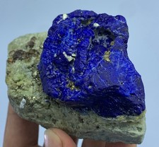 Museo Lapislazzulite Esemplare Minerale Pirite Dorata Afghanistan - Fluorescente 