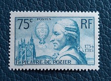 France 1936 313 Neuf luxe ** petite pliure de gomme