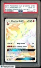 2017 Pokemon Sun & Moon Burning Shadows Secret #150 FA Charizard GX PSA 10