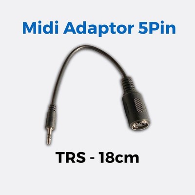 MIDI 5Pin   TRS Adapter 18cm