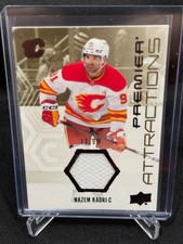 2025-26 UD Premier Hockey Nazem Kadri Attractions Game Used Jersey #PA-NK Flames