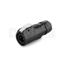2 Pin Male Quick Connect Waterproof In-Line Power Connector