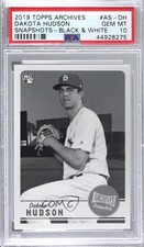 2019 Topps Archives Snapshots Black & White Dakota Hudson PSA 10 GEM MT 1c7