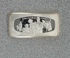 1982 Franklin Mint Christmas Ingot 500 grains .925 Silver (1 oz.) No Box