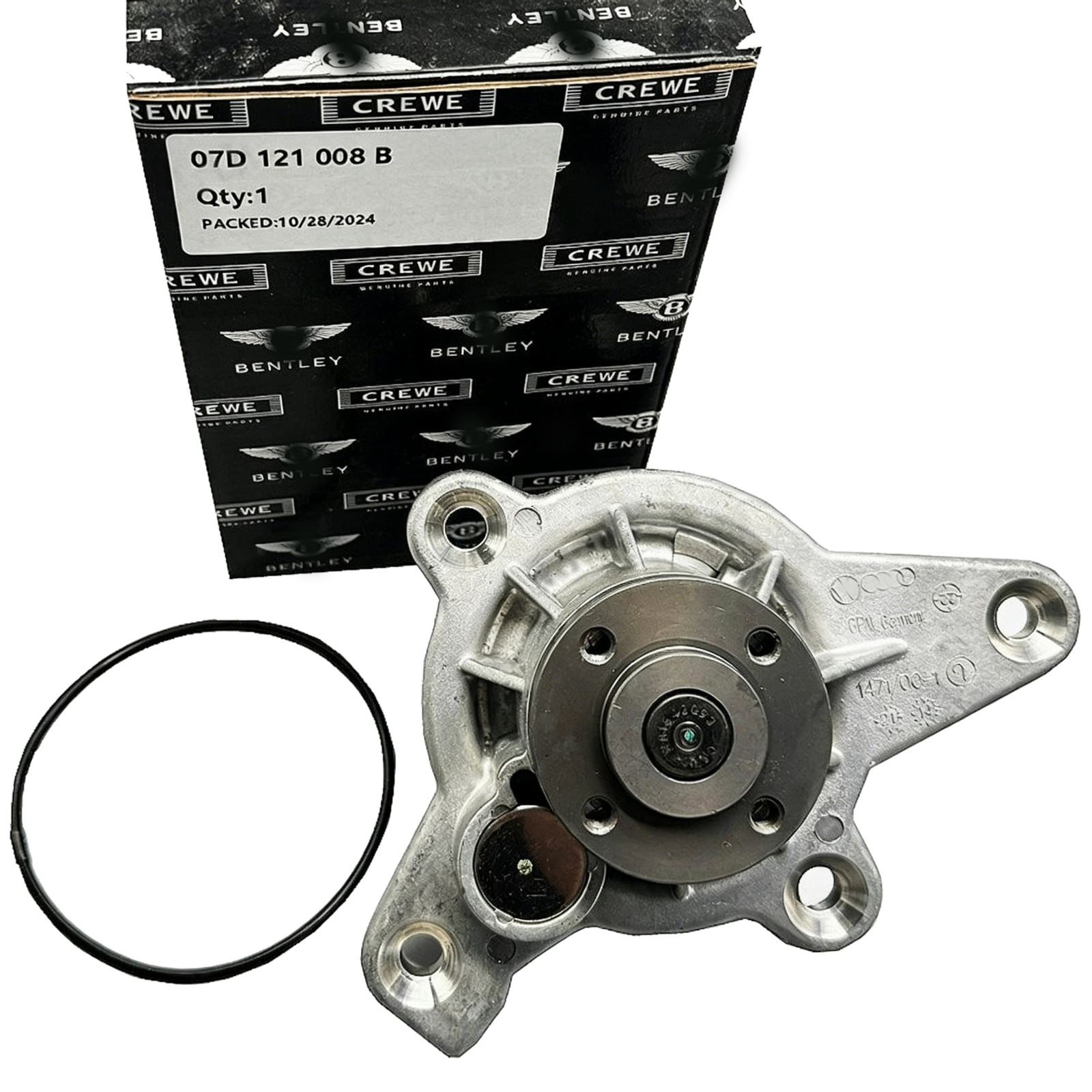 Engine Water Pump 07D121008B For Bentley Continental GT GTC Flying Spur